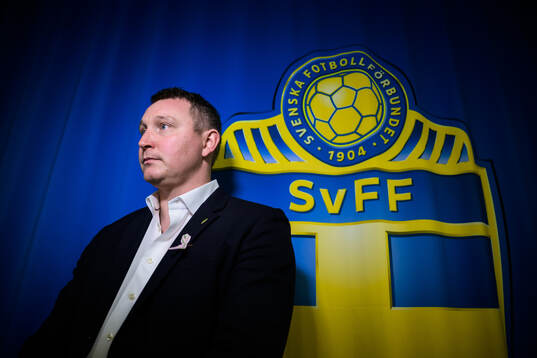 Kim Källström, head of football at the Swedish Football