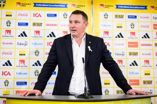 Kim Källström, head of football at the Swedish Football