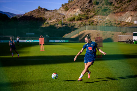 Fridolina Rolfö of the Swedish women's national football