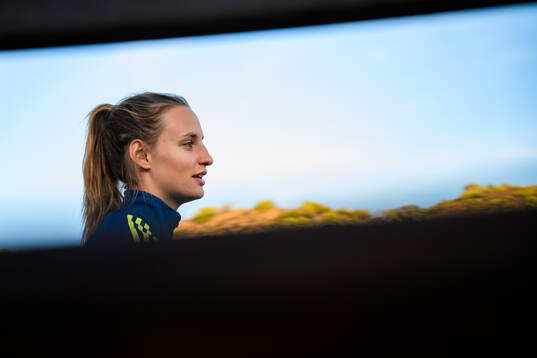 Nathalie Björn of the Swedish women's national football