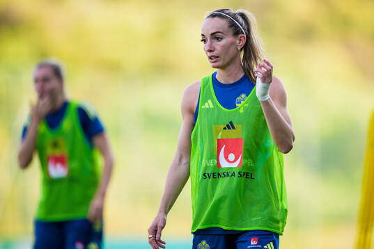 Kosovare Asllani of the Swedish women's national football