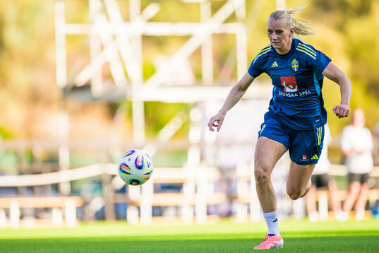 Stina Blackstenius of the Swedish women's national football