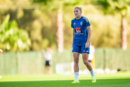 Filippa Angeldahl of the Swedish women's national football