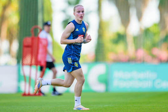 Anna Sandberg of the Swedish women's national football team