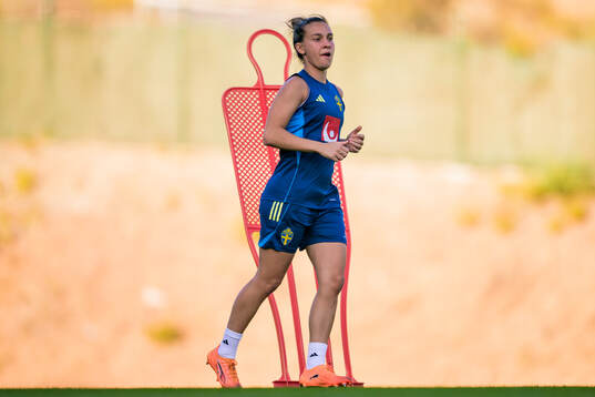 Julia Zigiotti Olme of the Swedish women's national
