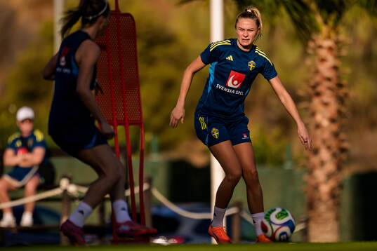 Fridolina Rolfö of the Swedish women's national football