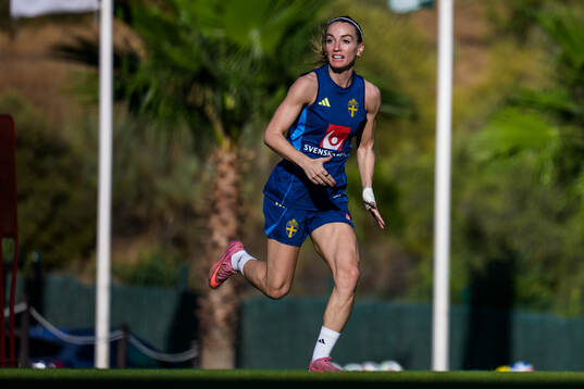 Kosovare Asllani of the Swedish women's national football
