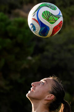 Rosa Kafaji of the Swedish women's national football team