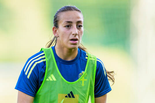 Rosa Kafaji of the Swedish women's national football team