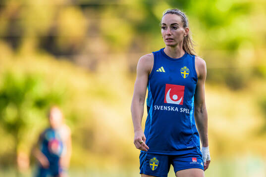 Kosovare Asllani of the Swedish women's national football