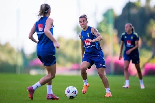 Julia Zigiotti Olme of the Swedish women's national