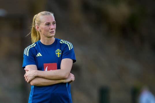 Stina Blackstenius of the Swedish women's national football
