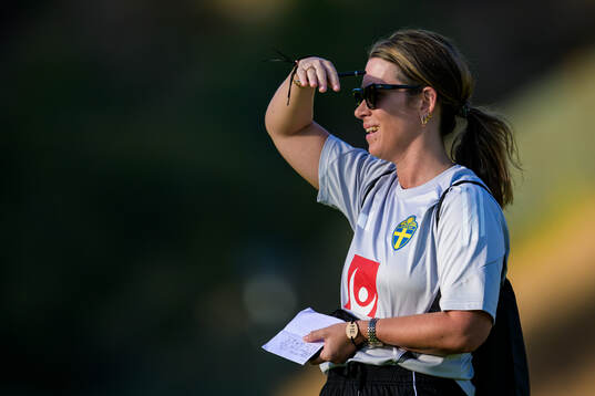 Psychologists Sara Hammer of the Swedish women's national