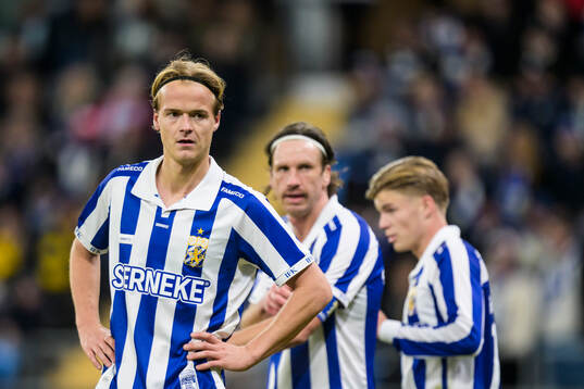 IFK Göteborgs August Erlingmark deppar