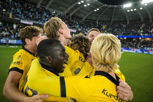Mjällbys Abdoulie Manneh, Herman Johansson och Jacob