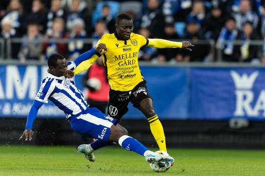IFK Göteborgs Saidou Alioum Moubarak och Mjällbys