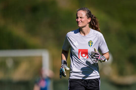 Goalkeeper coach Sofia Lundgren
