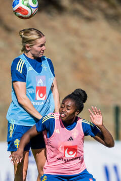 Hanna Lundkvist and Monica Jusu Bah