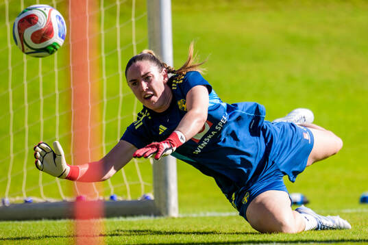 Goalkeeper Moa Öhman