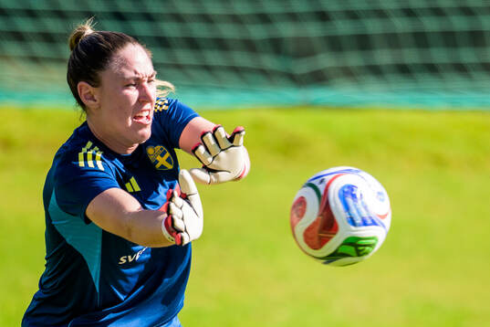 Goalkeeper Moa Öhman