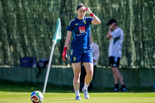 Goalkeeper Moa Öhman