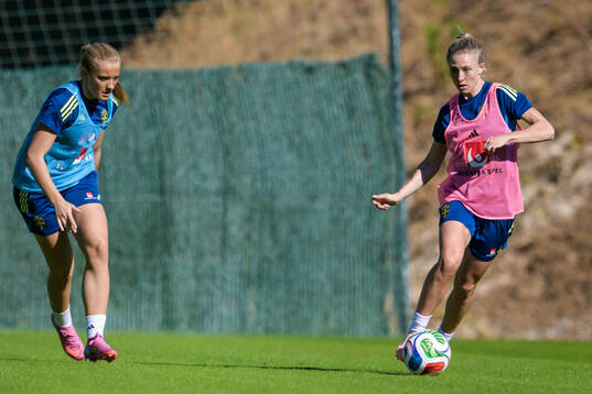 Smilla Holmberg and Rebecka Blomqvist