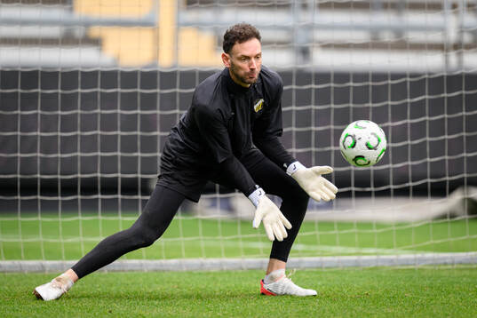 Goalkeeper Etrit Berisha