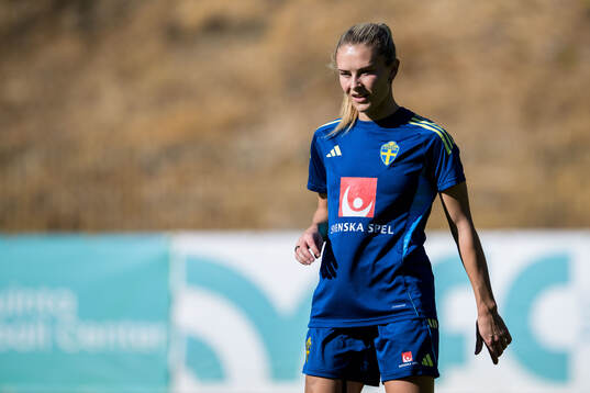 Amanda Nilden the Swedish women's national football team at
