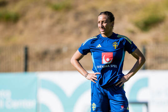 Rosa Kafaji of the Swedish women's national football team