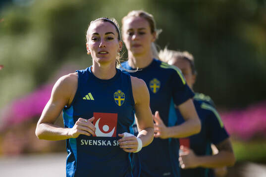 Kosovare Asllani of the Swedish women's national football