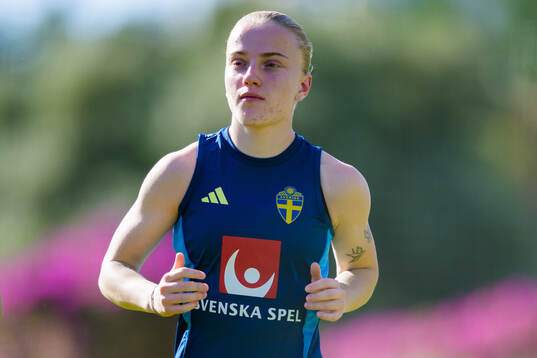 Anna Sandberg of the Swedish women's national football team