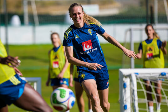 Amanda Ilestedt of the Swedish women's national football