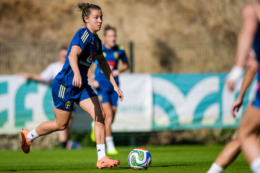 Julia Zigiotti Olme of the Swedish women's national