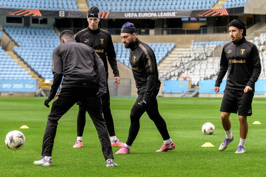 Daniel Gudjohnsen and Sead Haksabanovic