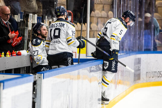 Södertäljes Hampus Harlestam, Daniel Norbe och Jonas