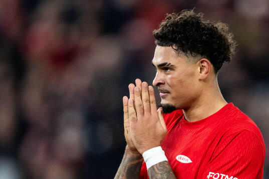 Noah Jean Holm of Brann celebrates