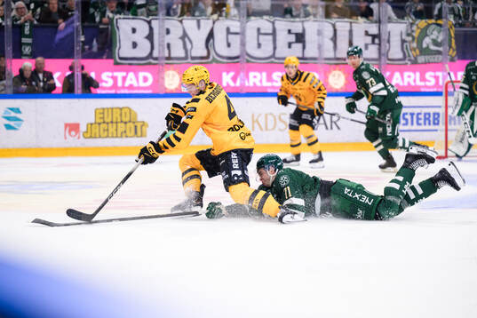 Skellefteås Rasmus Bergqvist och Färjestads Viktor Lodin