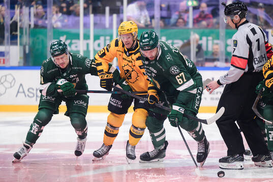 Färjestads Joakim Nygård och Radim Zohorna
