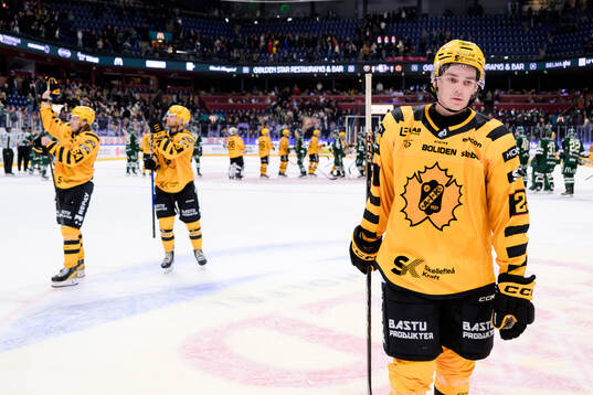 Skellefteås Pontus Johansson deppar