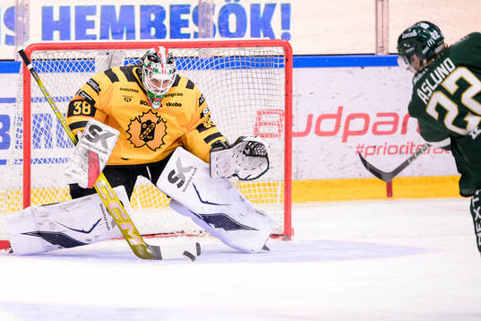 Skellefteås målvakt Strauss Mann