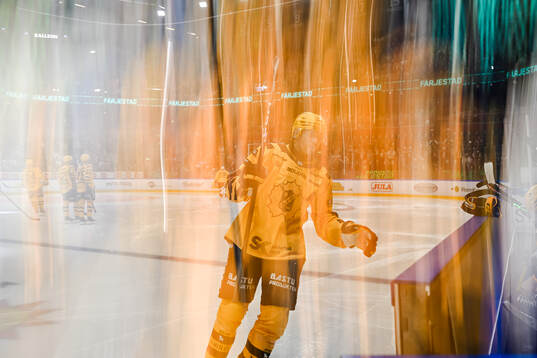 Dubbelexponering av Skellefteås Pär Lindholm