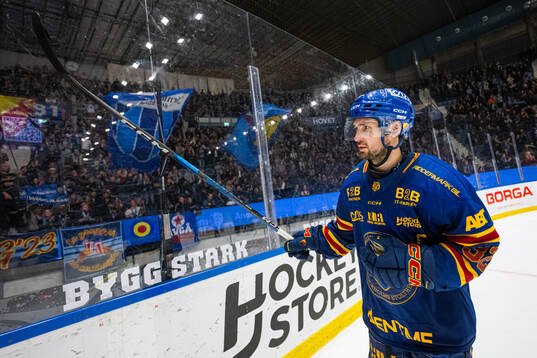 Djurgårdens Marcus Krüger jublar