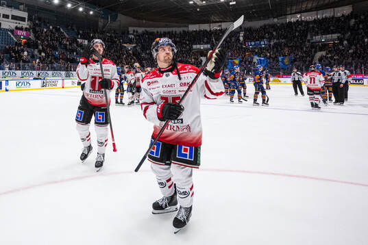 Örebros Luke Martin och Teemu Turunen deppar