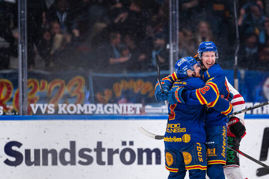 Djurgårdens Colby Sissons jublar