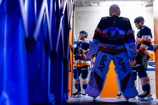 Växjös målvakt Ludvig Persson