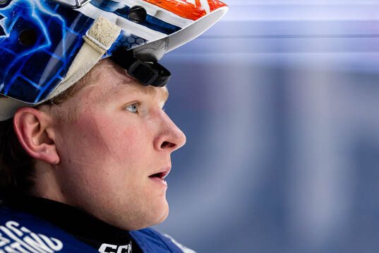 Växjös målvakt Ludvig Persson