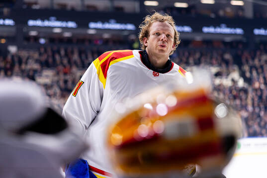 Brynäs målvakt Collin Delia