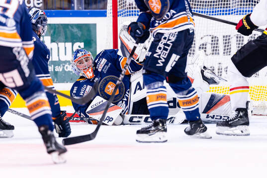Växjös målvakt Ludvig Persson