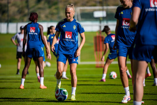 Hanna Bennison of the Swedish women's national football