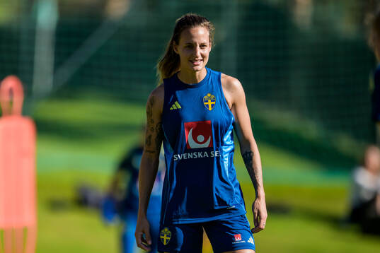 Nathalie Björn of the Swedish women's national football